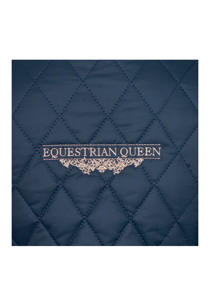 10210161 Kamizelka EQ.QUEEN Blakely 25AW navy detail.jpg