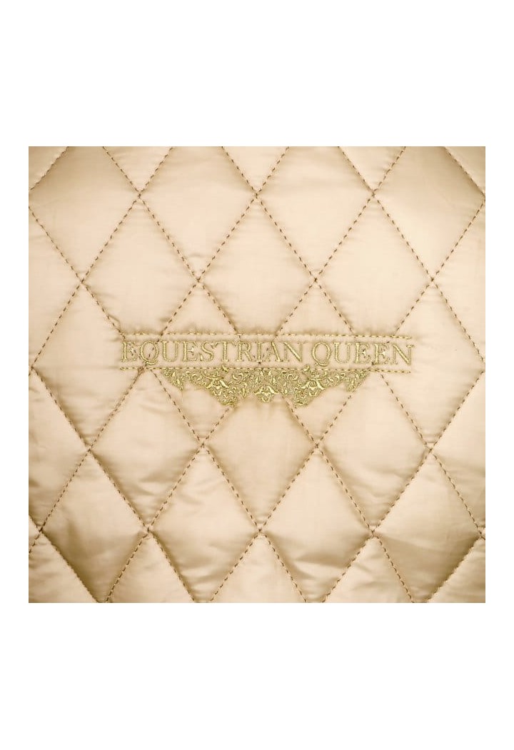 10210161 Kamizelka EQ.QUEEN Blakely 25AW nougat detail.jpg