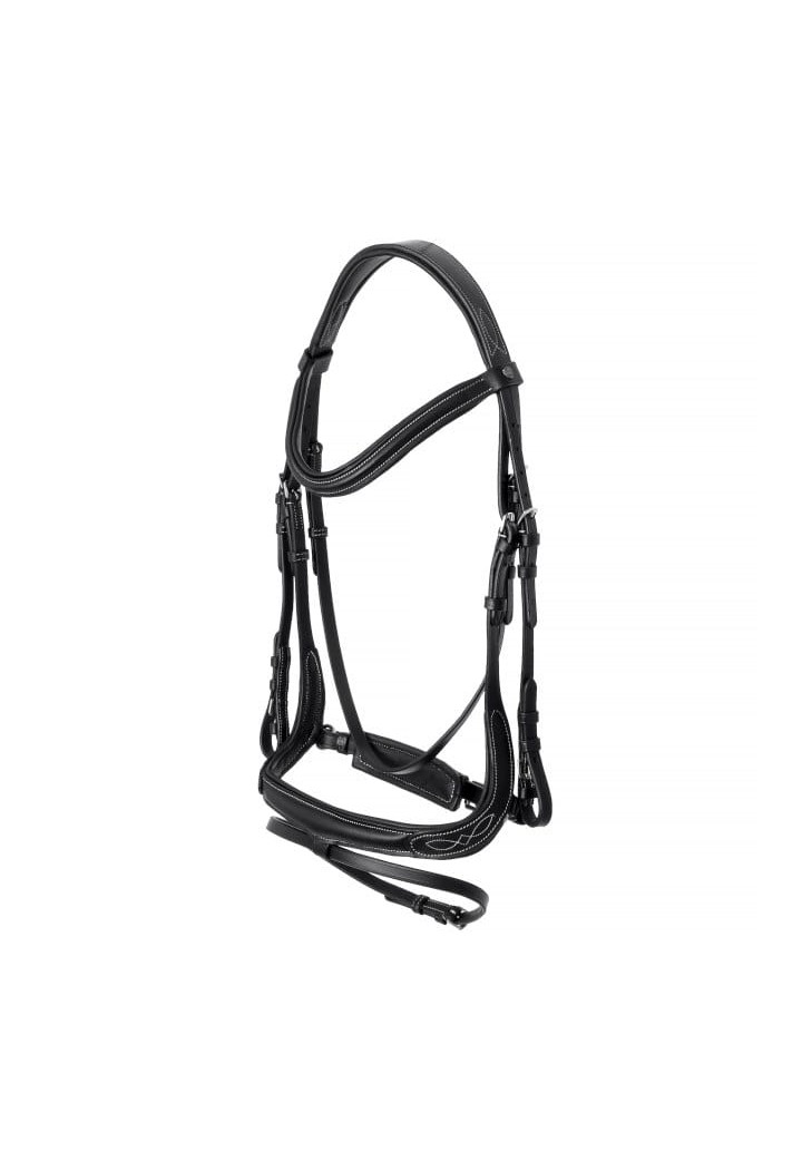 Ogłowie EQ QUEEN Electra anatomiczne black bok.jpg