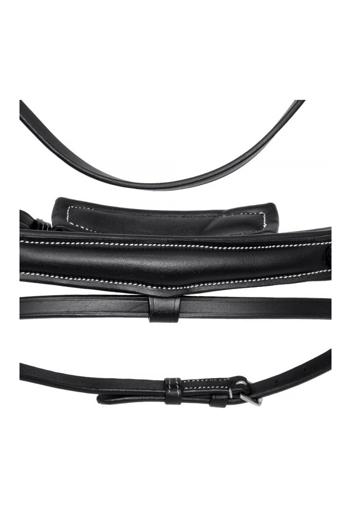 Ogłowie EQ QUEEN Electra anatomiczne black nachrapnik.jpg
