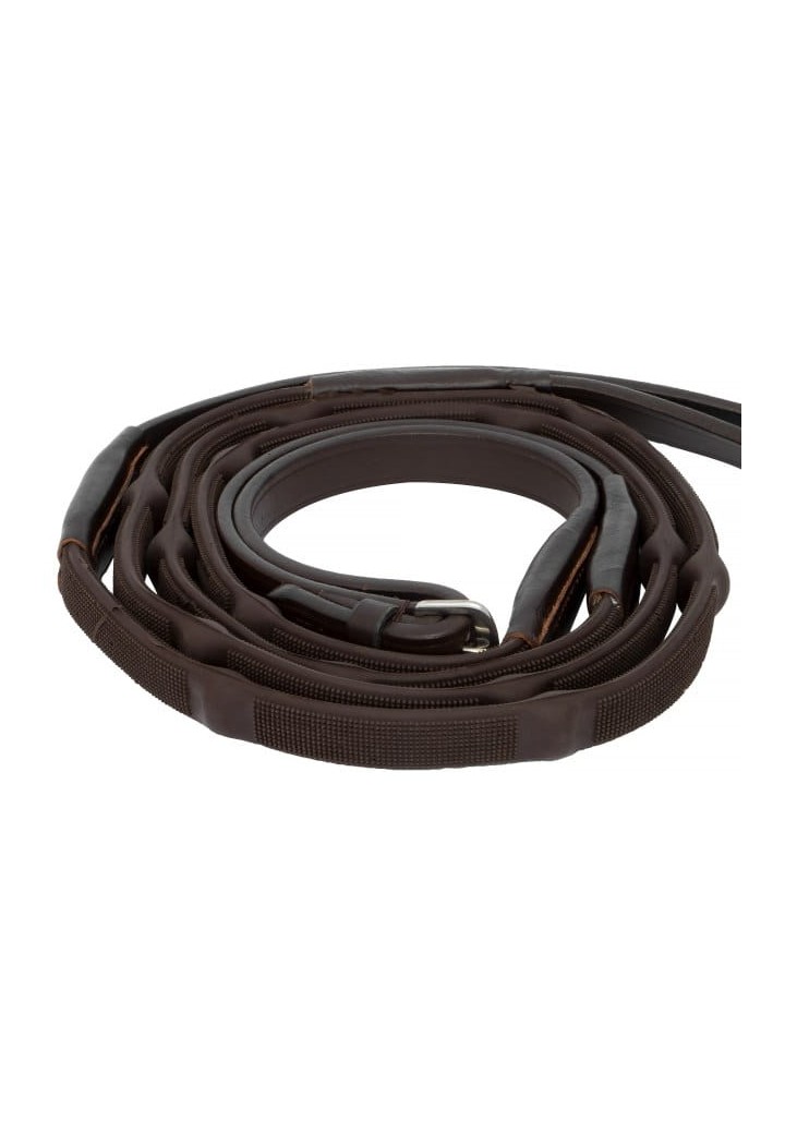 Wodze EQ QUEEN Magna gumowe brown (6).jpg